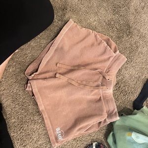women’s lounge shorts.